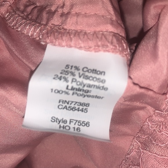 J. CREW Blush Pink Lace Ankle Pants - Picture 6 of 11